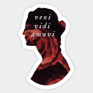 Veni, Vidi, Amavi Sticker